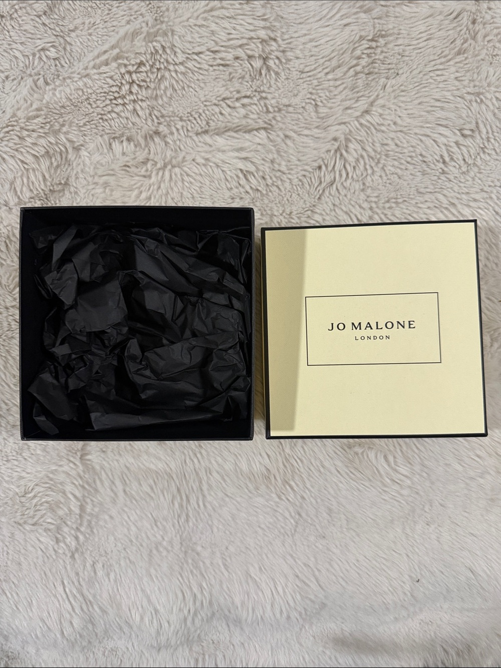 Jo Malone Cream and Black Luxury Gift Box